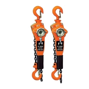 Saan mailalapat ang lever hoist?