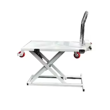 Portable Mobile Electric Scissor Lift Table Cart Para sa Warehouse Material Handling